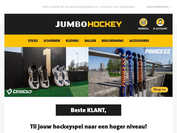 Til jouw hockeyspel naar een hoger niveau