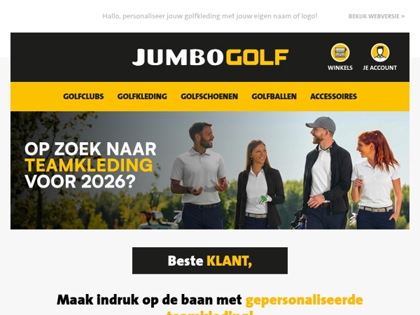 Maak indruk op de baan met gepersonaliseerde teamkleding!