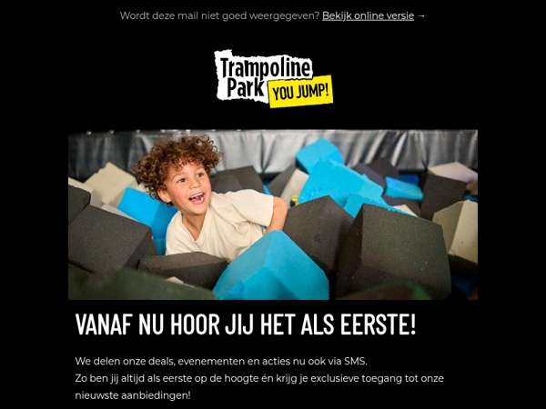 Mis niets meer: meld je aan voor updates via SMS! 📲