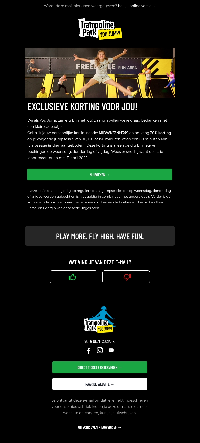 Jumper, profiteer tijdelijk van deze korting! 🔥 Jumper, profiteer tijdelijk van deze korting! 🔥