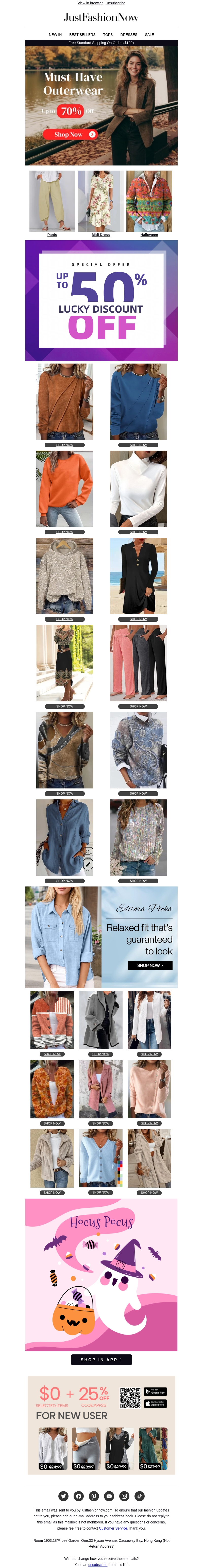 ** Monday Outerwear up to 70% off ** Monday Outerwear up to 70% off