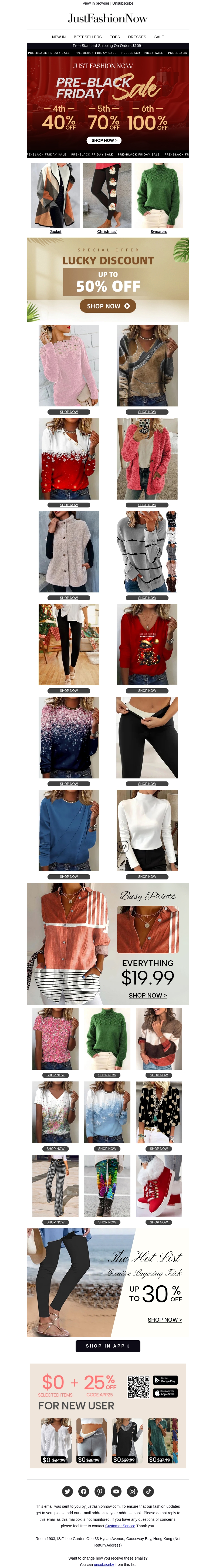 ** Pre B.F Sale ** tops up to 70% off ** Pre B.F Sale ** tops up to 70% off