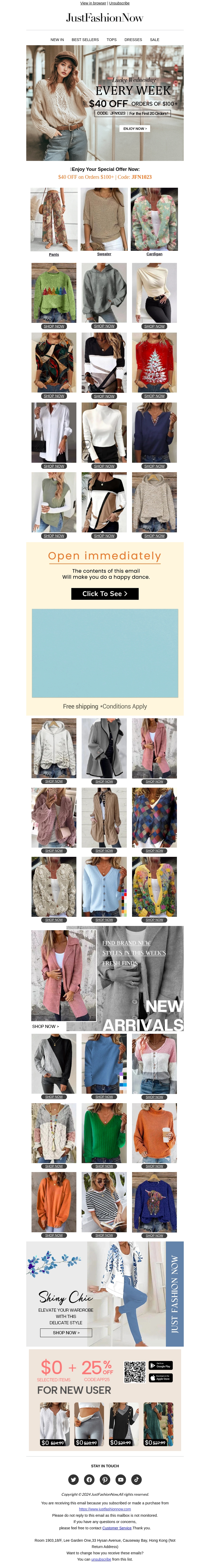 '40 Off over 100' '40 Off over 100'