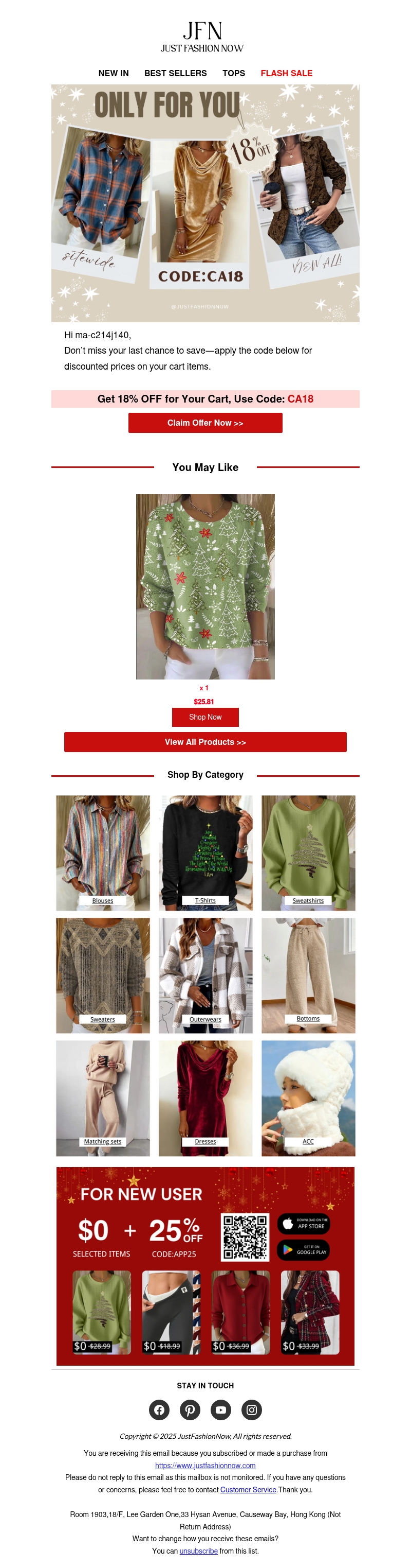 One last chance to claim your items One last chance to claim your items