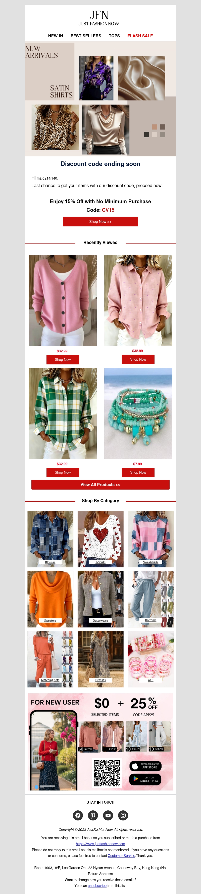 Last Chance to Save 15%💗. Discount code ending soon. Last Chance to Save 15%💗. Discount code ending soon.