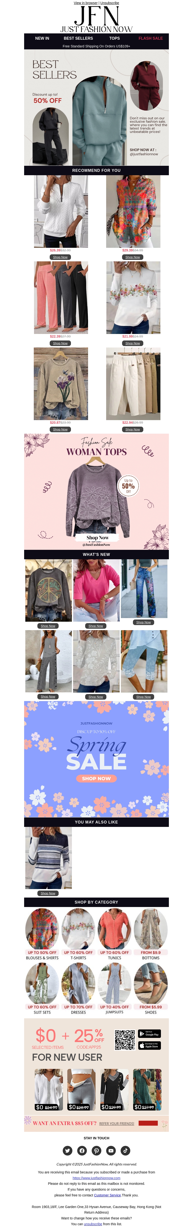 🌷👚 Fresh Styles! Chic Tops & Bottoms for $30 Less! 🌷👚 Fresh Styles! Chic Tops & Bottoms for $30 Less!