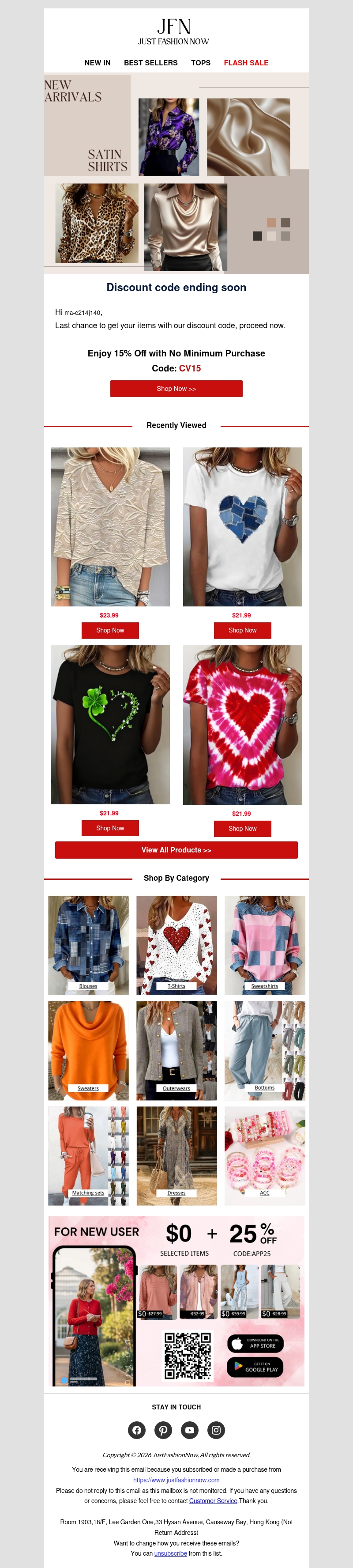 Last Chance to Save 15%💗. Discount code ending soon. Last Chance to Save 15%💗. Discount code ending soon.