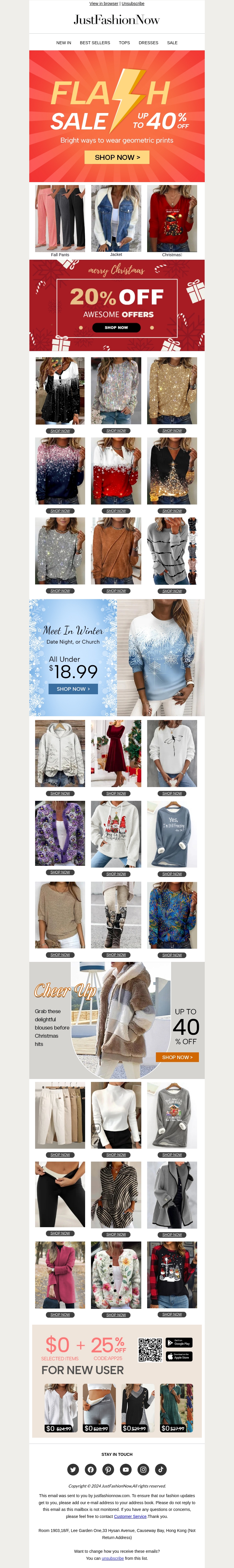 Flash Sale: up to 40% off Flash Sale: up to 40% off