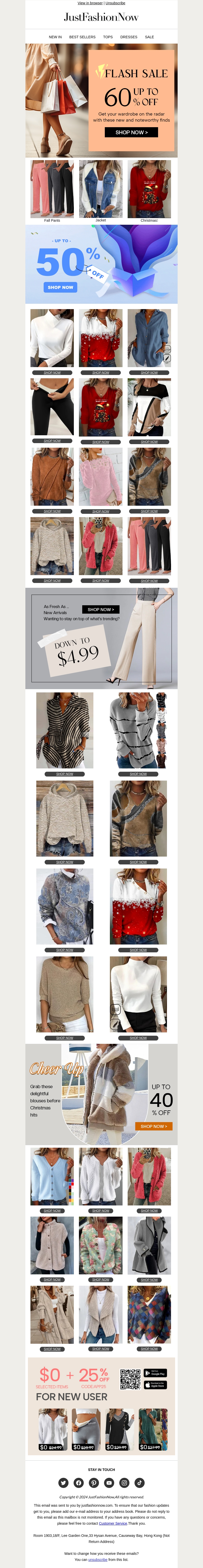 Flash Sale: up to 40% off Flash Sale: up to 40% off