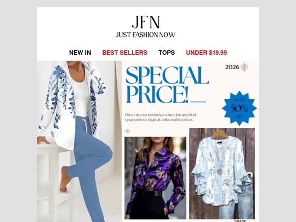 Extra 10% Off to complete your look