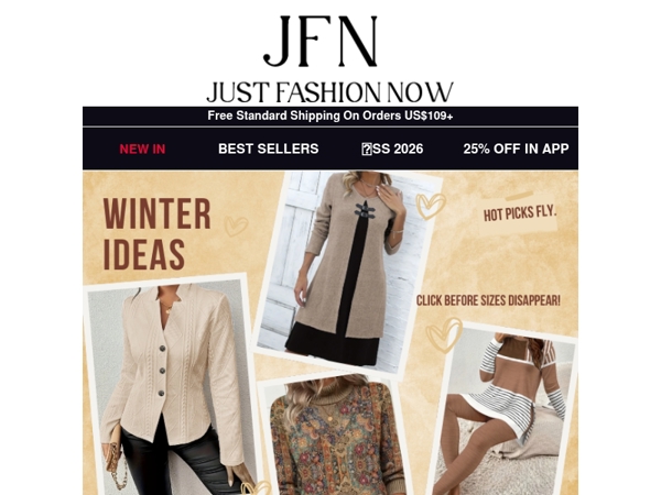 🥳🥳Timeless pieces, better prices—shop today