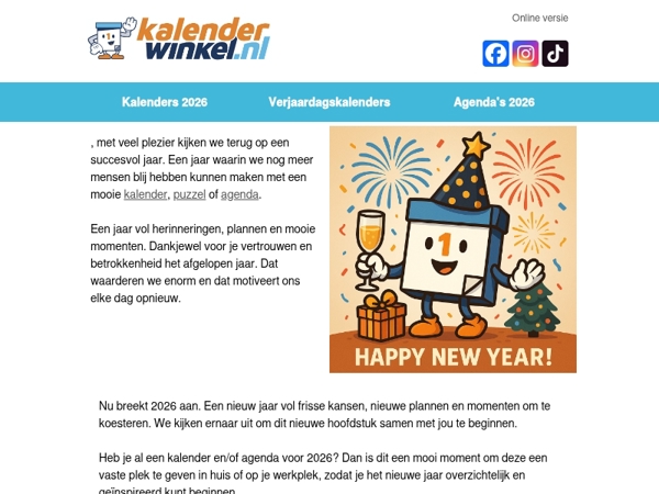 📅 Ben je klaar voor 2026?