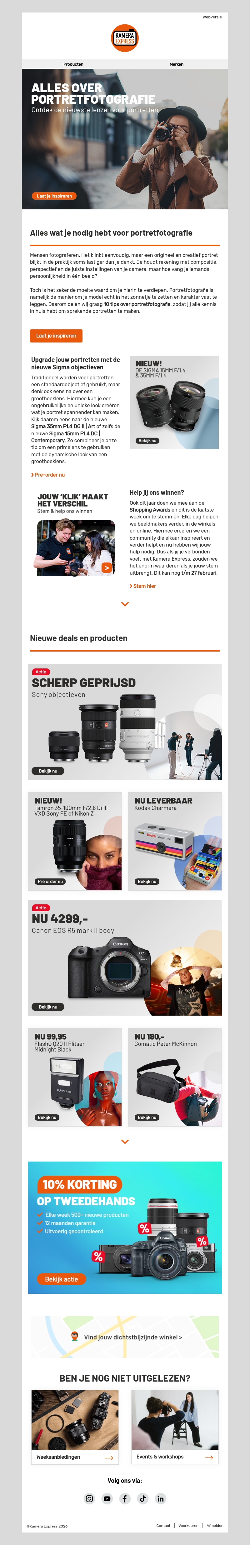 Nieuwe Sigma objectieven voor sprekende portretten Nieuwe Sigma objectieven voor sprekende portretten