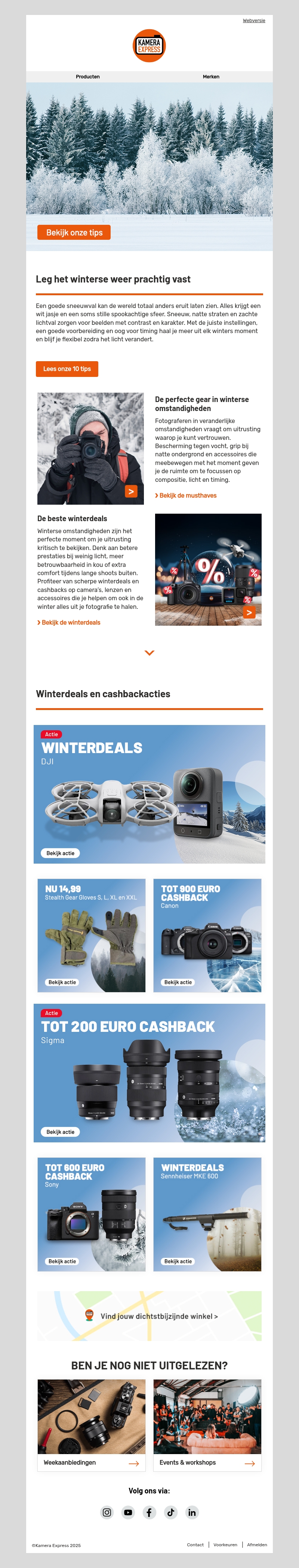 Dit is hét moment voor winterfotografie Dit is hét moment voor winterfotografie