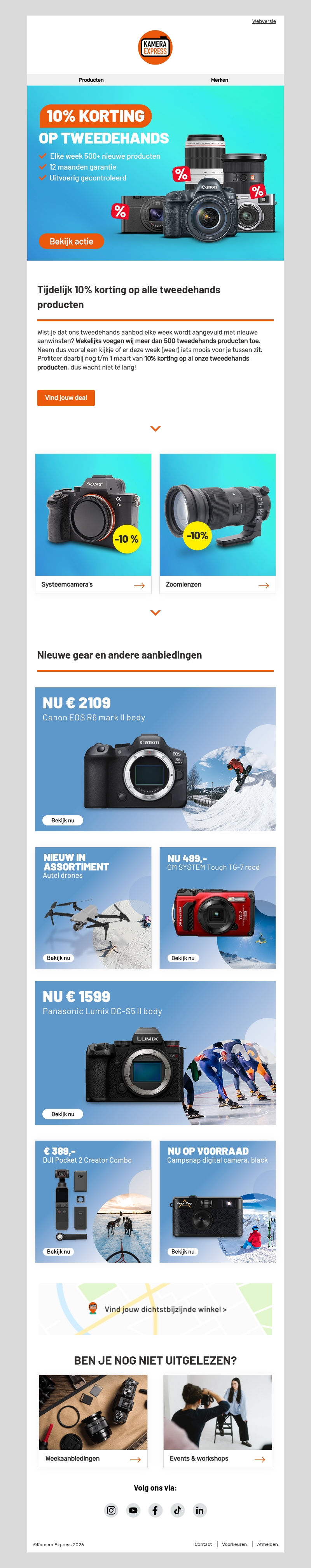 Pak jouw tweedehands deal met 10% extra voordeel Pak jouw tweedehands deal met 10% extra voordeel