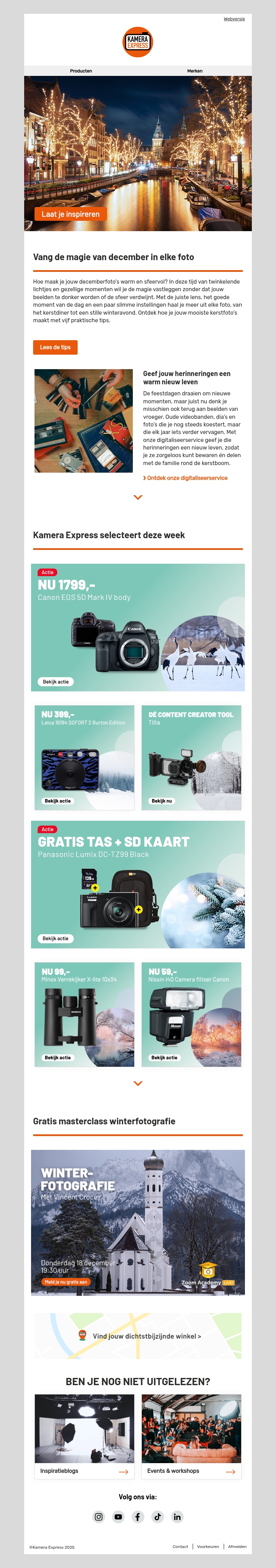 Ontdek hoe je december nóg mooier vastlegt Ontdek hoe je december nóg mooier vastlegt