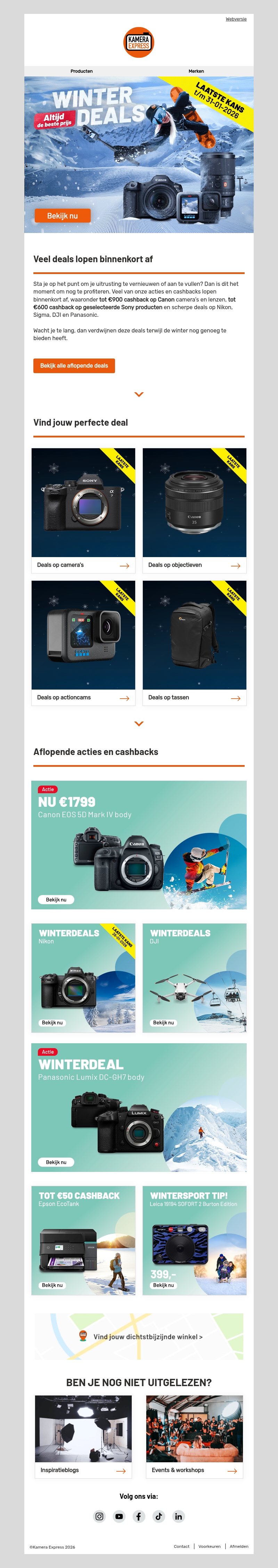 Hi beeldmaker, dit is je laatste kans op winterdeals Hi beeldmaker, dit is je laatste kans op winterdeals