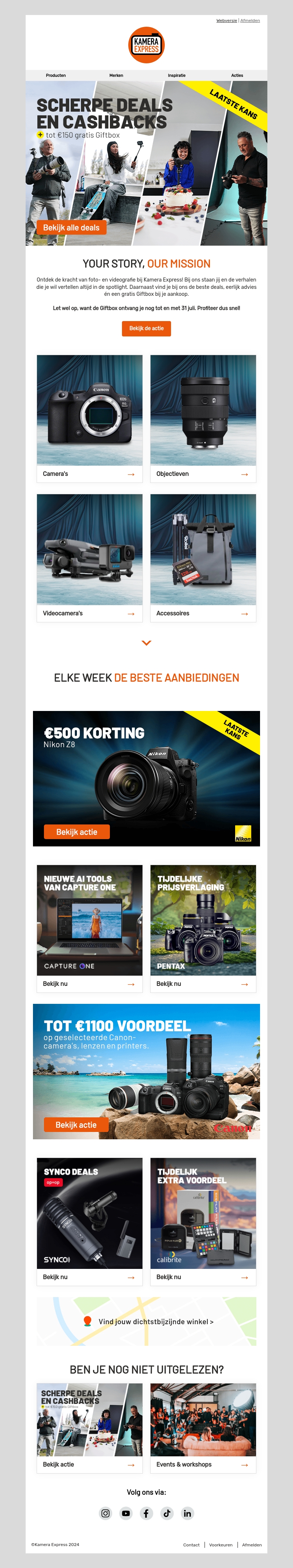 Het is je laatste kans om te profiteren van deze scherpe deals Het is je laatste kans om te profiteren van deze scherpe deals