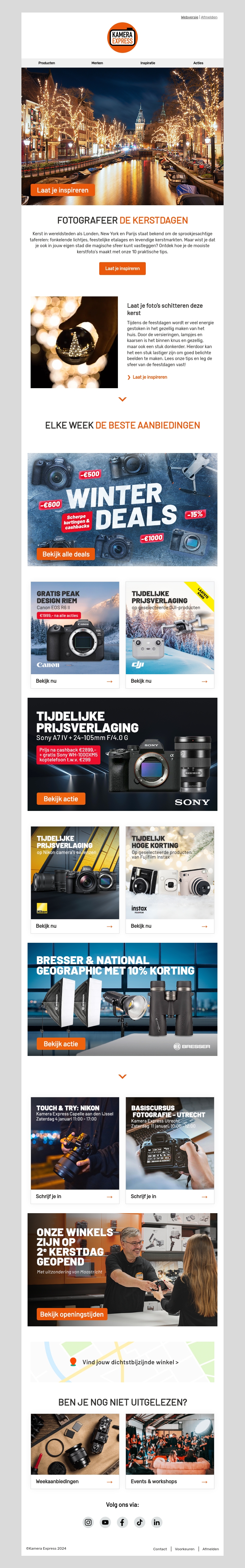 Leg de magische sfeer van de feestdagen vast Leg de magische sfeer van de feestdagen vast