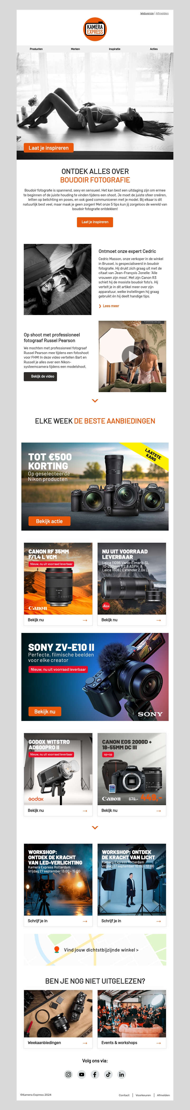 Ontdek de wereld van boudoir fotografie met onze vijf tips Ontdek de wereld van boudoir fotografie met onze vijf tips