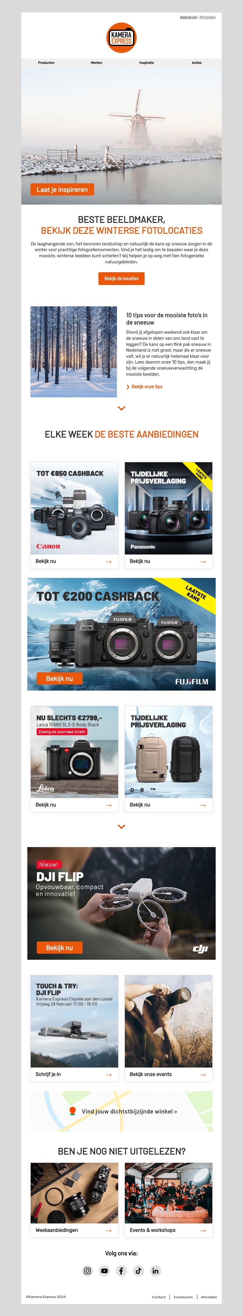 Ontdek de mooiste locaties voor winterfotografie Ontdek de mooiste locaties voor winterfotografie