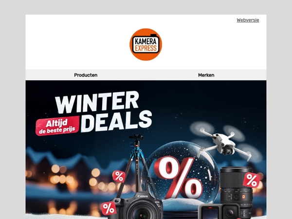 Ontdek de Winterdeals: topmerken met scherpe kortingen ❄️