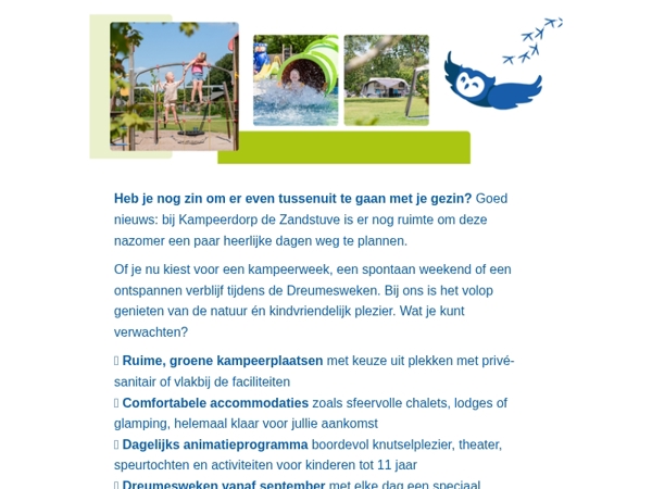 ☀️Kom nog even genieten: zomer of dreumesweken, het kan nog!