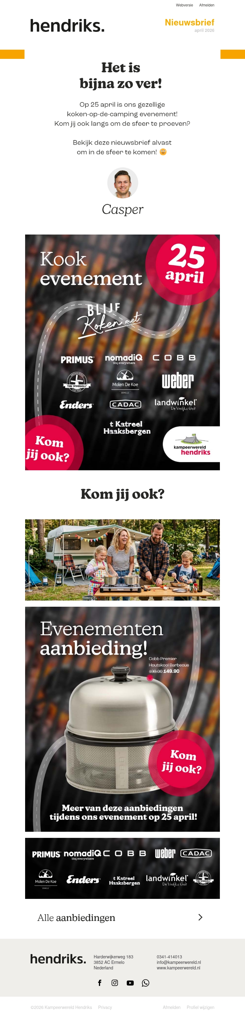 Kom jij ook?🏕️🍳 Kom jij ook?🏕️🍳