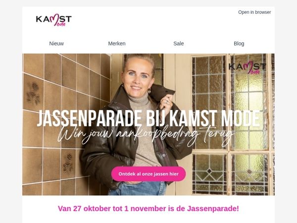 Kamst Mode viert de winterjas met de Jassenparade!