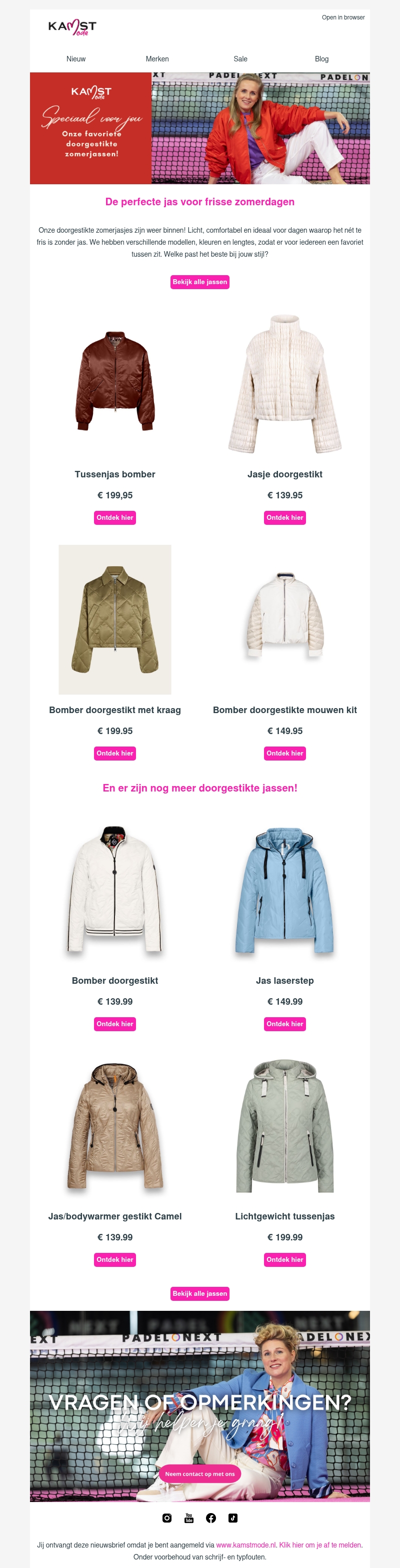 De perfecte jas voor frisse zomerdagen De perfecte jas voor frisse zomerdagen
