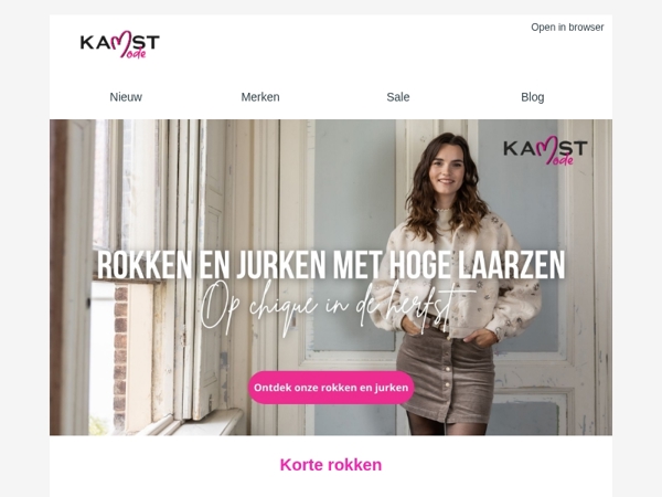 Jurken en rokken, óók in de herfst!