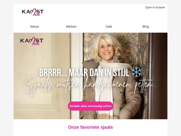 Brrrrr... Tijd voor sjaals, mutsen, handschoenen en meer!