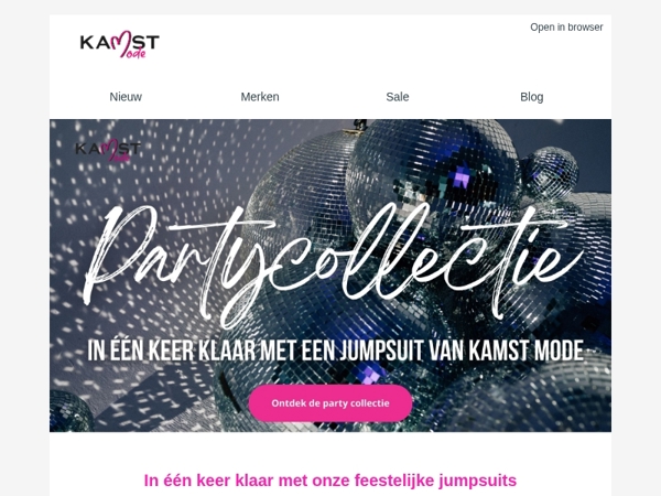 In één keer klaar voor de feestdagen: JUMPSUITS!