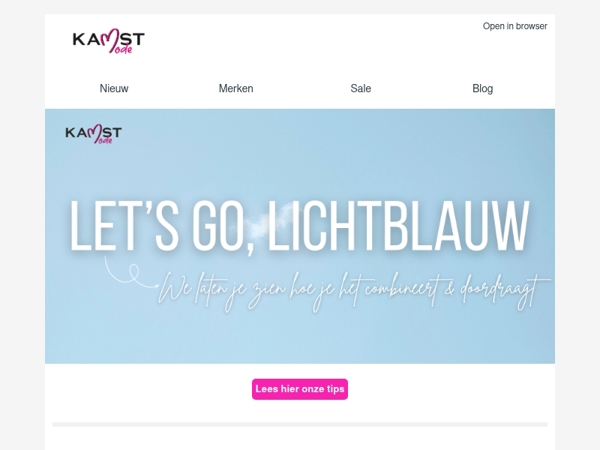 Lichtblauw: hoe combineer je het?