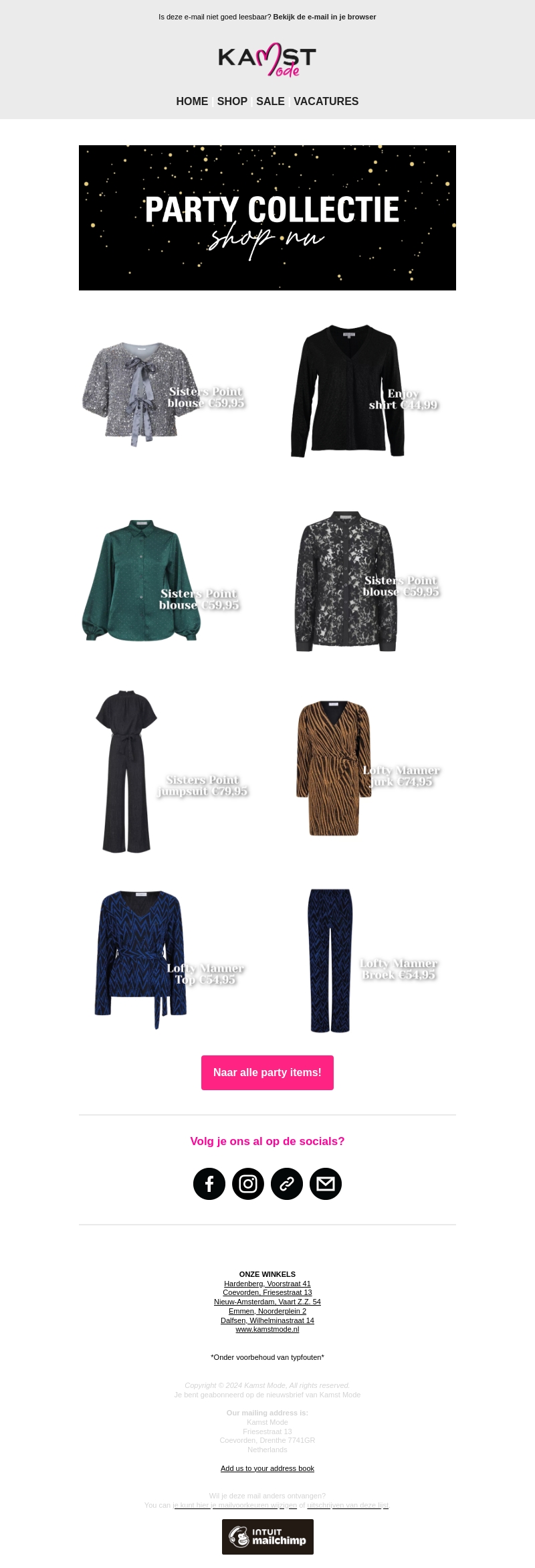 Bekijk snel: de PARTY collectie! ⭐ Bekijk snel: de PARTY collectie! ⭐