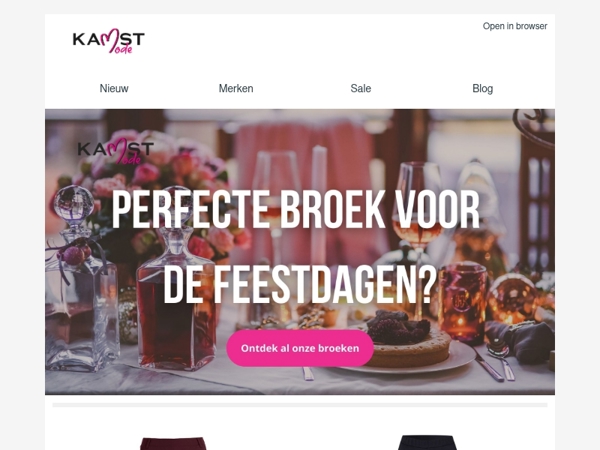 De perfecte broek is altijd goed!