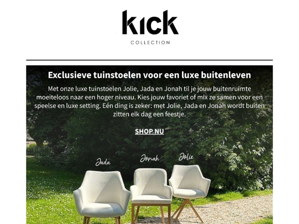 Luxe voor in je tuin! ☀️