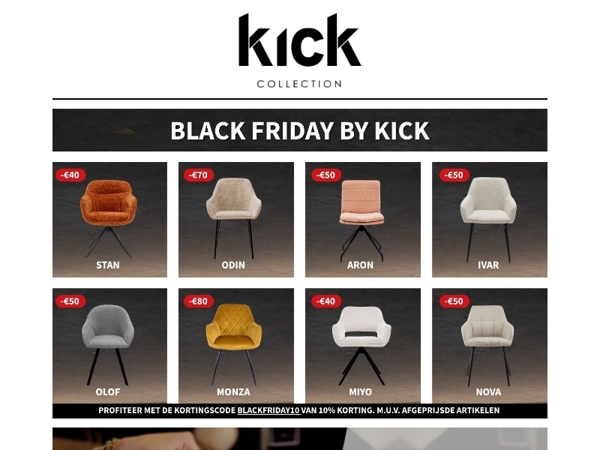 Black Friday at Kick! 🖤