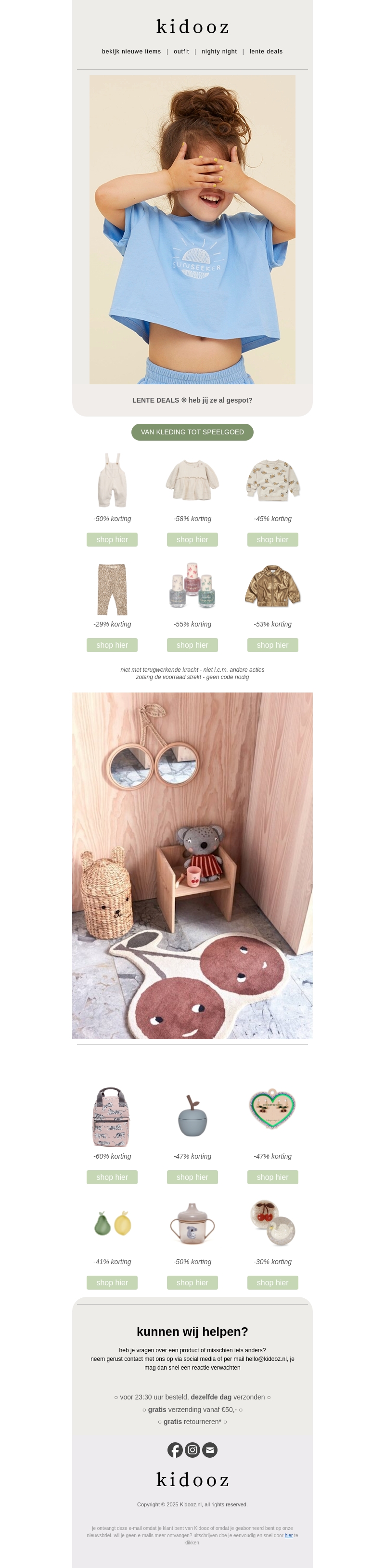 Hi , heb je onze LENTE DEALS al gezien? 🌼 Hi , heb je onze LENTE DEALS al gezien? 🌼