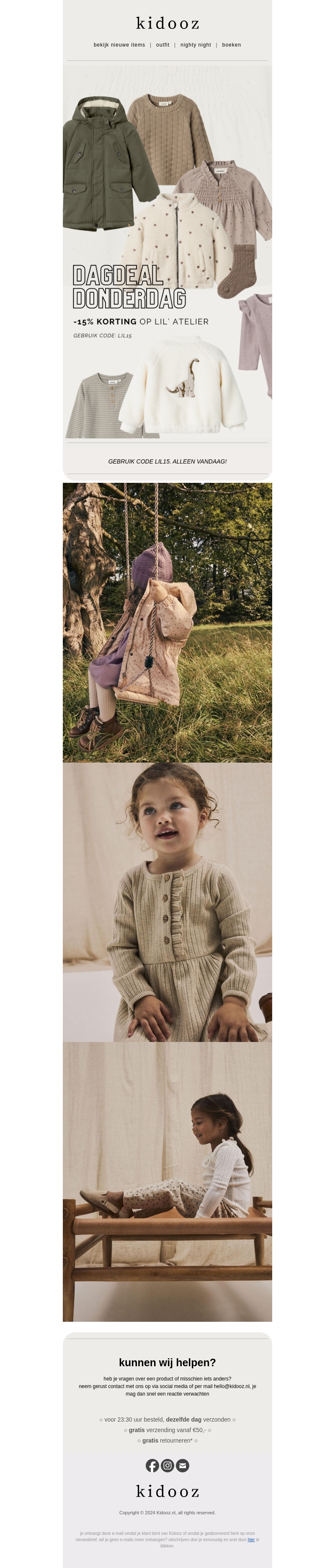 Dagdeal donderdag: 15% korting op Lil' Atelier 🤩 Dagdeal donderdag: 15% korting op Lil' Atelier 🤩