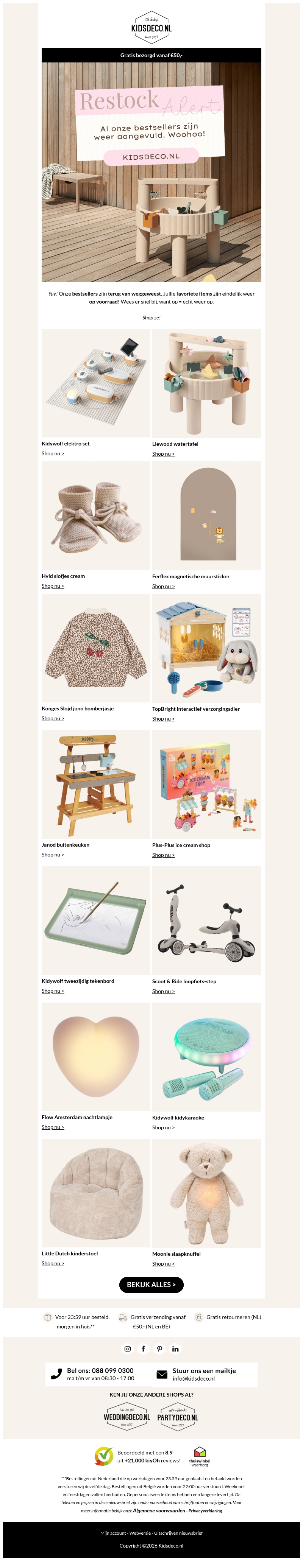 Back in stock: onze bestsellers zijn er weer! 🤩 Back in stock: onze bestsellers zijn er weer! 🤩