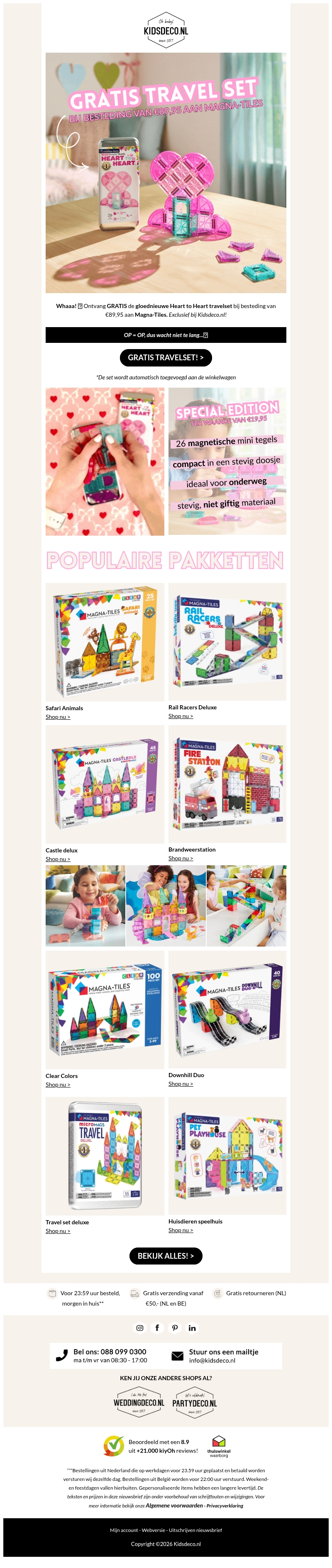 GRATIS heart travelset van Magna-Tiles! ππ± GRATIS heart travelset van Magna-Tiles! ππ±