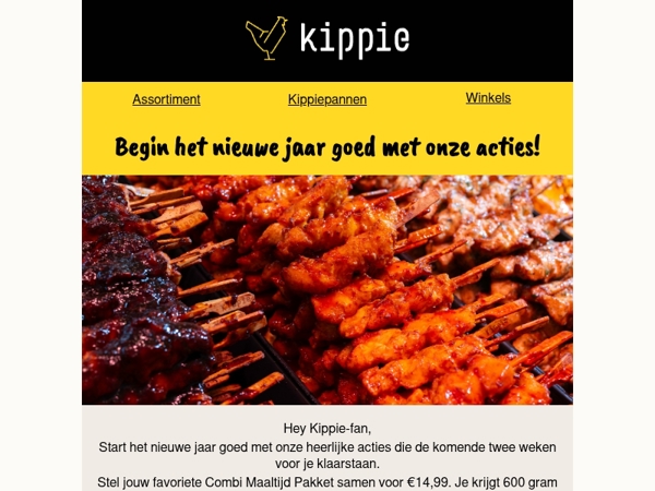 Start het nieuwe jaar met onze heerlijke acties!