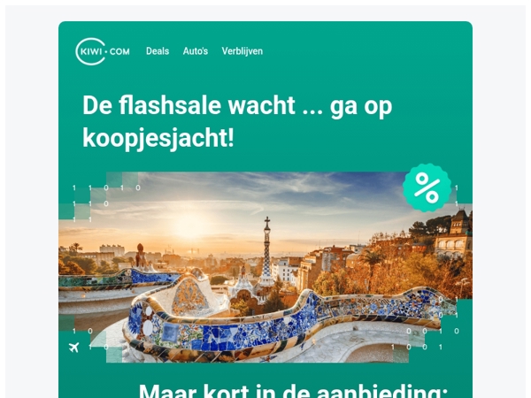 Reis nu vanuit Nederland vanaf slechts 19 €!