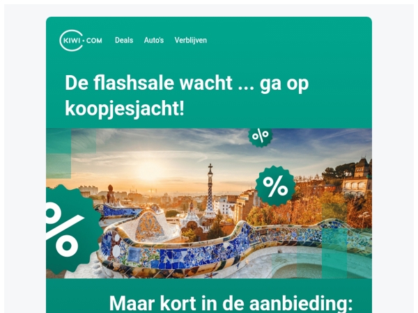 Reis nu vanuit Nederland vanaf slechts 18 €!
