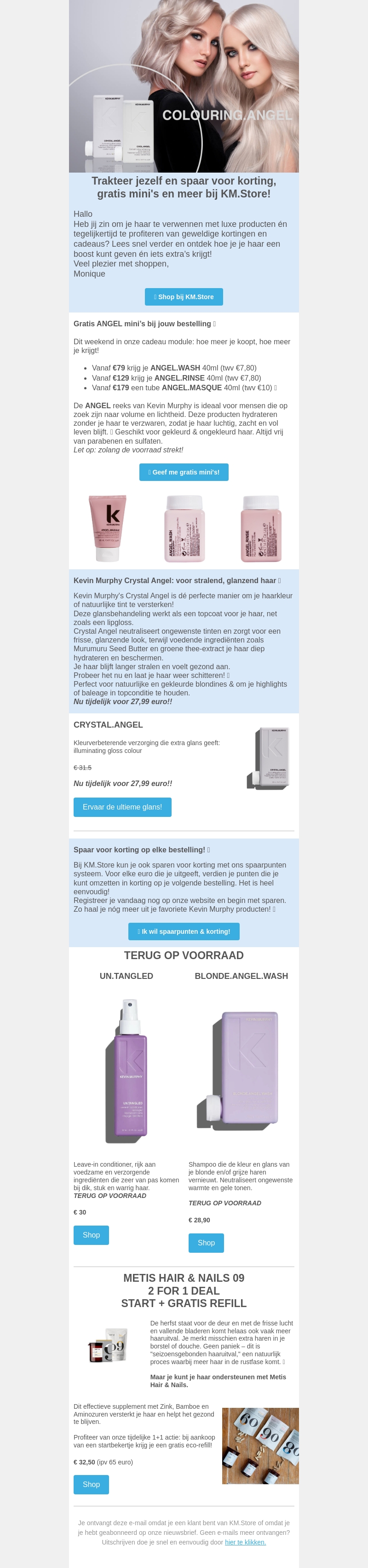 ๐๏ธ Trakteer jezelf: gratis mini's & meer bij KM.Store ๐๏ธ Trakteer jezelf: gratis mini's & meer bij KM.Store