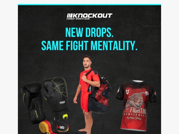 🔥 New fight gear just dropped!