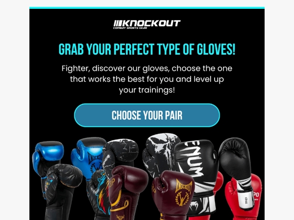 Level up your gear with our gloves 📈