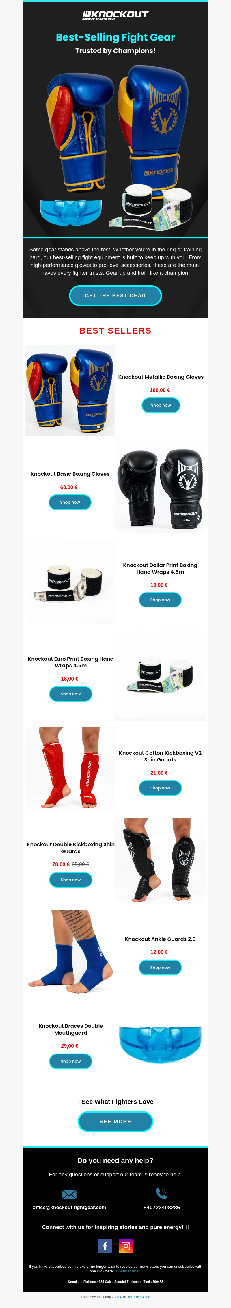 π
Step Up Your Game with Fighter-Approved Gear! π
Step Up Your Game with Fighter-Approved Gear!