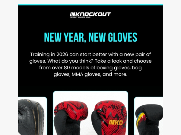 You need some new gloves 🥊